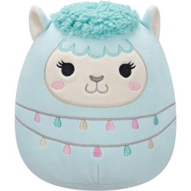 Squishmallows Original 7.5-Inch Lorna the Light Teal Llama