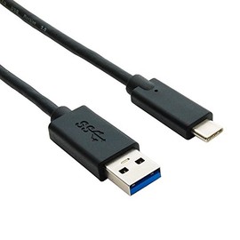 USB 3.2 Gen 1x1 Type A to Type C Cable - 5Gbps Data Transfer, Reversible Connector, 3 Feet