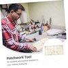 jojofuny Patchwork Ruler for Quilting Sewing Transparent Measuring Tool with