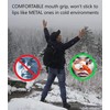 admecoo Emergency Whistles (2 Pack) | Loud Pealess Plastic Survival