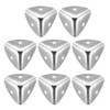 sourcing map Crate Protection Box Edge Protection Metal 25 x