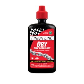 Finish Line Dry Bike Lubricant Squeeze Bottle, 4 Ounce