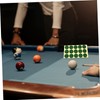 SUPVOX Pool 2 Sheets Billiard Table Cover Patch Green Dots