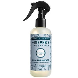 MRS. MEYER'S CLEAN DAY Snow Drop Scent Variety Pack, Room Freshener 8 Fl Oz, Liquid Hand Soap 12.5 Fl Oz, Liquid Dish Soap 16 Fl Oz, Multi-Surface Cleaner 16 Fl Oz, 1 CT
