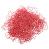 100Pcs Carrot Paper Clips Carrot Shape Strong Metal Anti Slip