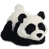Aurora World Pudgy Panda Tushies Plush Toy (Black/White)