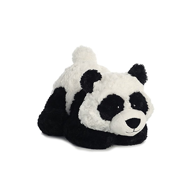 Aurora World Pudgy Panda Tushies Plush Toy (Black/White)