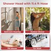 CAMPLUX Hand Held Showerhead with 11.48 FT Hose, Portable Spray