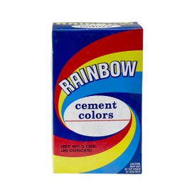 Mutual Industries 9009-0-5 Rainbow Cement Color, 5 lb., Terra Cotta