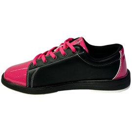 Pyramid Women's Rise Black/Hot Pink Bowling Shoes Size 9