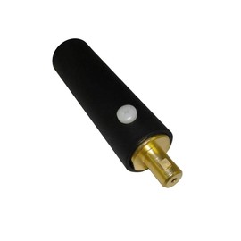 WeldingCity Gas-thru Dinse-type (50mm) Cable Adapter Plug Connector for Air-cooled 200-amp TIG Welding Torch 26-series