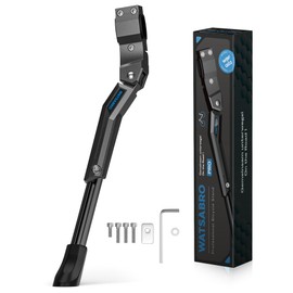 WATSABRO Bicycle Stand Plus 24-29 Inches, Height-Adjustable Universal Bicycle Stand, Dotted Non-Slip Rubber Feet, Maximum Load 40 kg, Stable Bicycle Stand for Mountain Bike, City Bike, Road Bike etc