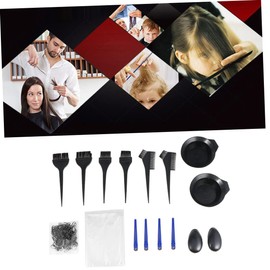 TOVINANNA 1set Hair Dye Tools Kit Tinting Bowl and Comb Professional Hair Coloring Brush for Salon and Home Use Essential for