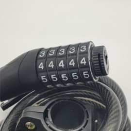 1200mm Anti-Theft Bicycle & Kickboard Mountable Combination Lock Lock