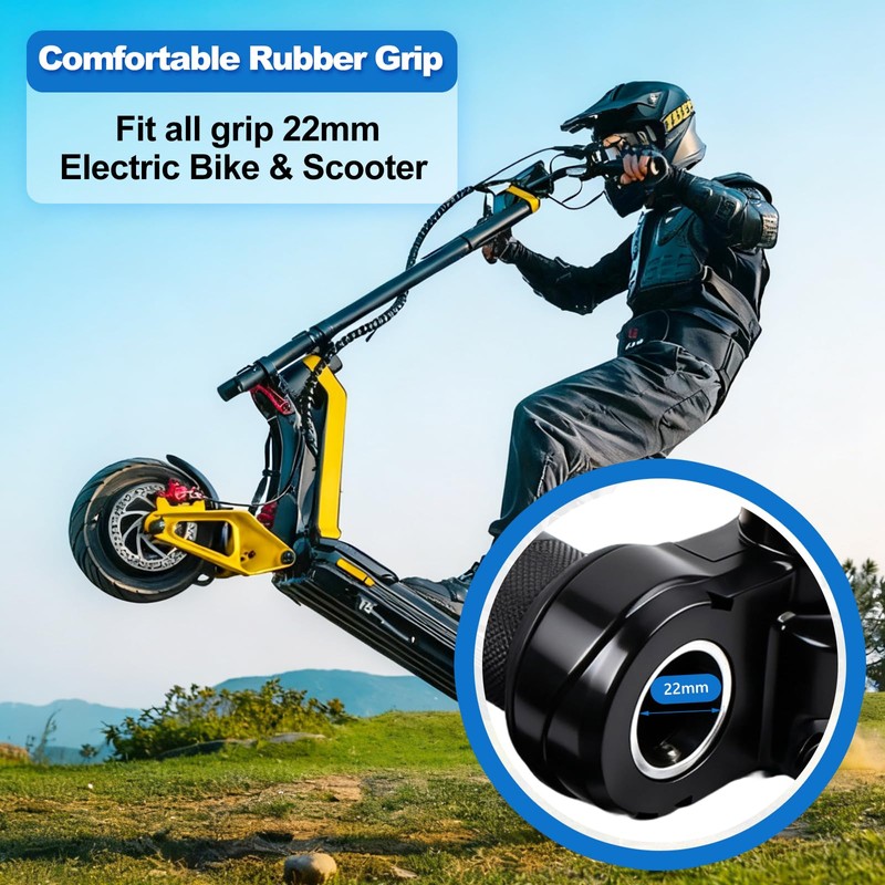 Full Twist Throttle Ridstar Q20 - Electric Bike Throttle Grip