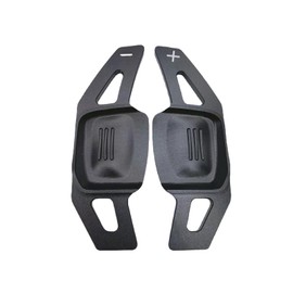 ANBOO Set of 2 Car Steering Wheel Shift Paddles Extension Paddles, for Tiguan after 19/CC/Tiguan L/Touran L/Touron/Huiang/Weiling/Lingdu/Golf 8 MK8/23 SagitarSteering Wheel Gear Knobs Replace (Black)
