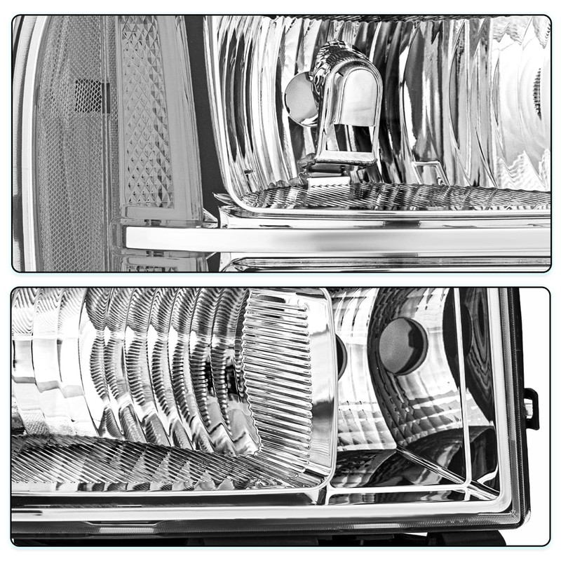 TUSDAR Fit for 2007-2013 GMC Sierra 1500 Headlight Assembly 07-14