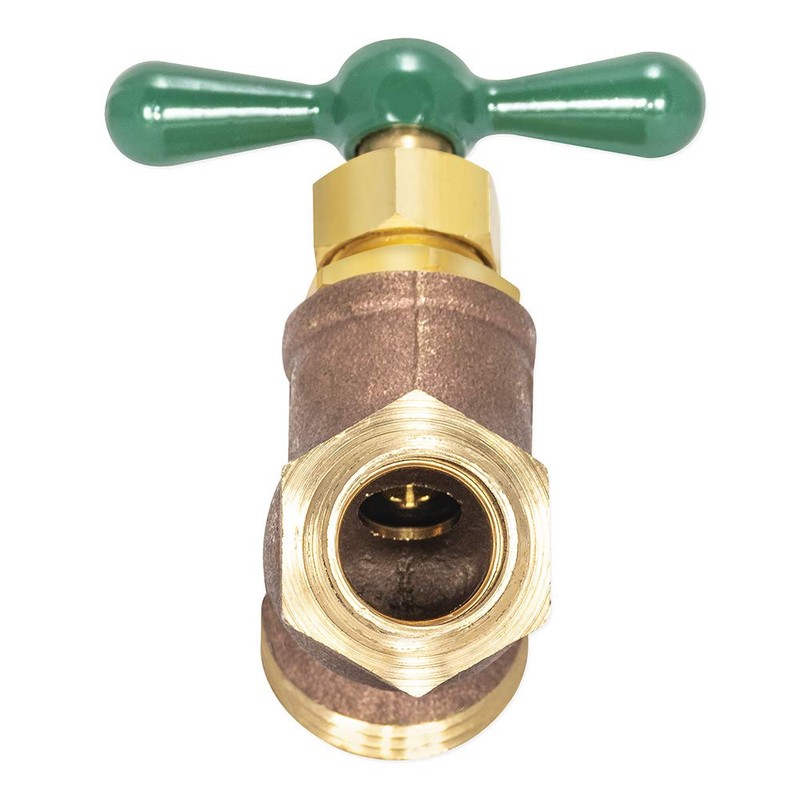 Eastman Heavy-Pattern Male No-Kink Hose Bibb Valve, 1/2 Inch MIP
