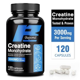 Creatine Monohydrate 3000mg - Muscle Growth Enhancement Exercise Enhancer Sports Fuel, 2 Boxes, 60 Tablets / 크레아틴 모노하이드레이트 3000mg - 근육 성장 향상 운동 강화제 스포츠 연료, 2박스, 60정