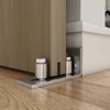 JUGREAT Stainless Steel Sliding Door Guides Floor Mount, Adjustable Roller