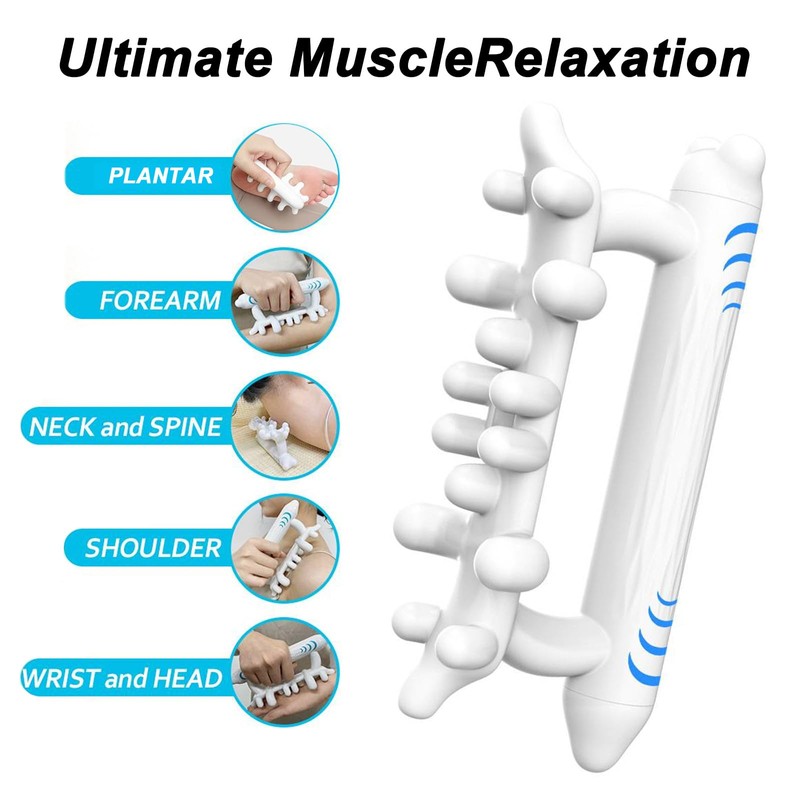 Professional Grade Cobalt Blue Muscle Therapy Device: 7.2" Deep Tissue