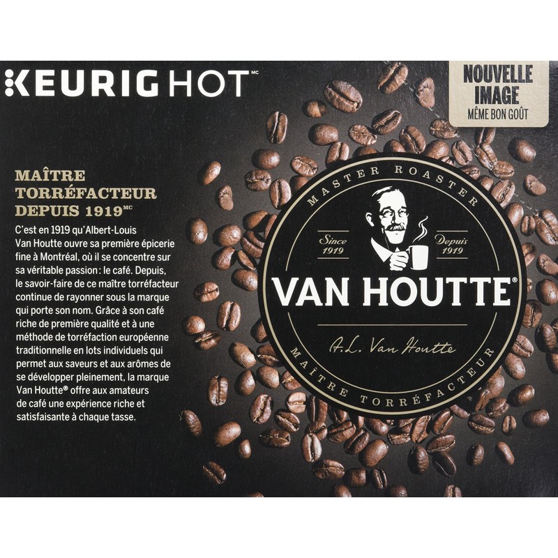 Van Houtte Decaf Original House Blend Coffee K-Cups for Keurig