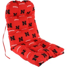 College Covers Nebraska Cornhuskers Adirondack Chair Cushion, One Size, Team Colors