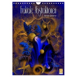 Fraktale Abstraktionen (Wandkalender 2026 DIN A4 hoch), CALVENDO Monatskalender
