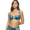 Triumph Summer Fleur WP Women's Bikini Top, Multicoloured (Turquoise -