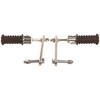 Emgo FOOT PEGS PASSENGER CLAMP ON FOLDING