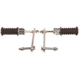 Emgo FOOT PEGS PASSENGER CLAMP ON FOLDING