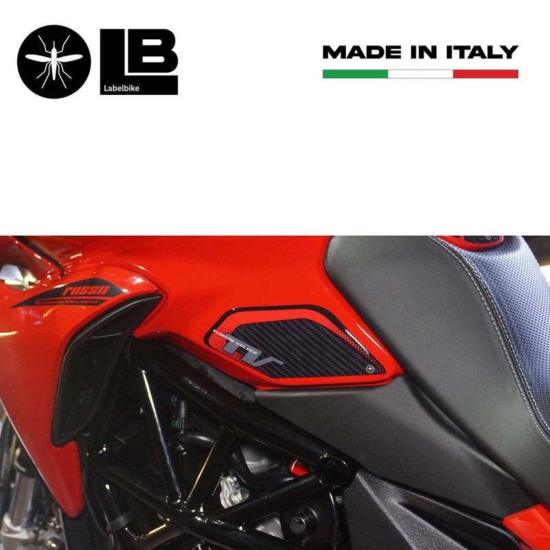 labelbike - 3D Gel Resin Stickers Side Cover Motorcycle Tank