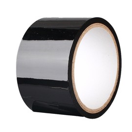 2 roll Duct Tape 50 Feet x 2 inch Rolls. Fun Art Tape Static Tapes Electrostatic Adsorption (Black Black)
