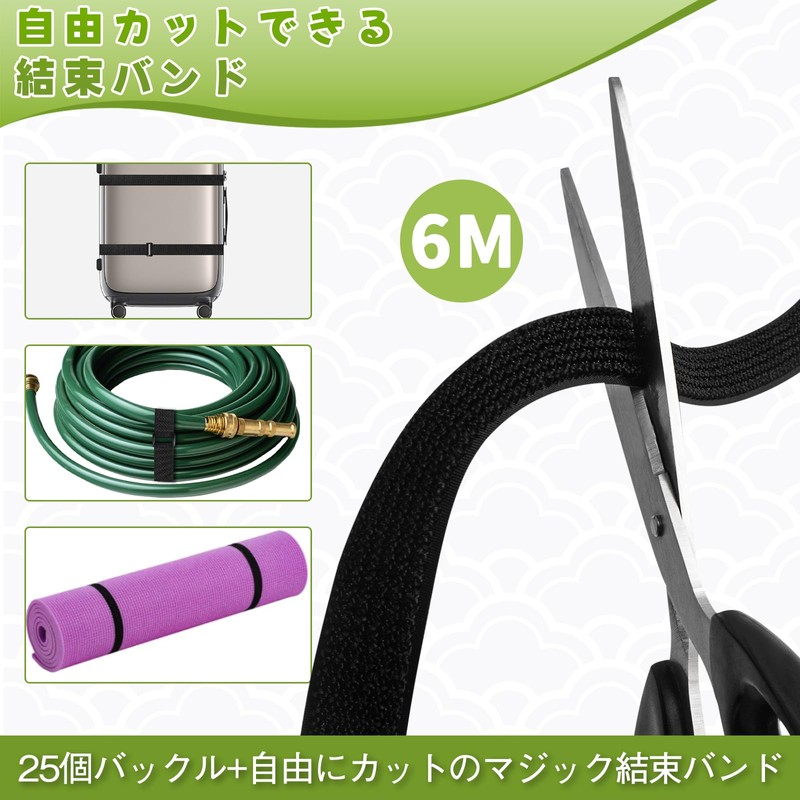 Bundling Bands Cargo Strap Hook and Loop Fastener Binding Tape