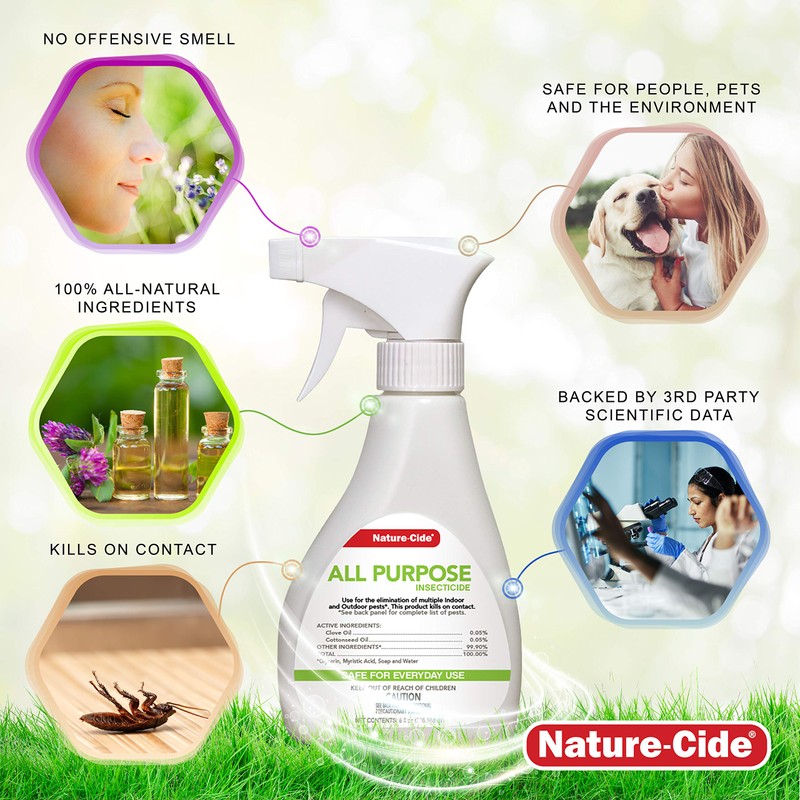 Nature-Cide All Purpose Spray - for Roach, Spider, Mosquito and