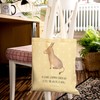 Mr. & Mrs. Panda Donkey Shopping Bag, yellow