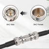 XRDS -RF SDI Connector 4PCS 75 Ohm BNC Adapter BNC