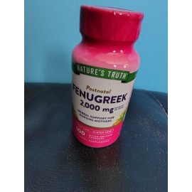 Fenugreek 2000mg PostNatal Herbal Supplement for Nursing Mothers EXP 07/2026