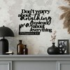 Pigort Scripture Metal Wall Art-Instead Pray About Everything Sign-Philippians4:6 Bible