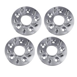 4 Hub Centric Wheel Adapters Spacers 5x4.5 to 5x4.5 | 5x114.3 to 5x114.3 For Ford Mustang 79-14 - 1" Thick 1/2" Studs