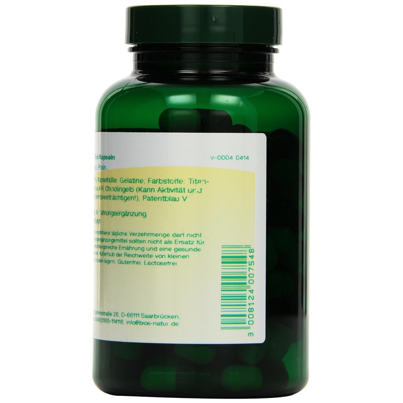 Organic L-Prolin 500 mg, 100 Capsules, 1 Pack (1 x