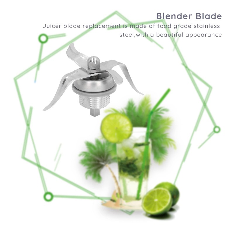 Gugxiom Mixer Blade Food Grade Stainless Steel Juicer Blades Replacement