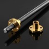 T8 Lead Screw 300mm / 11.81 inch Length + Brass