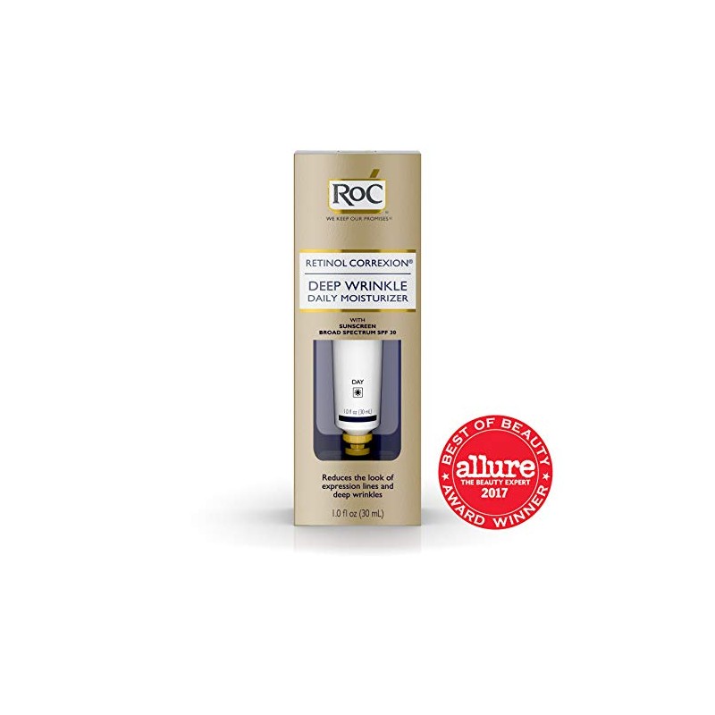 Roc Retinol Correxion Deep Wrinkle Daily Moisturizer Spf Ounce Tube
