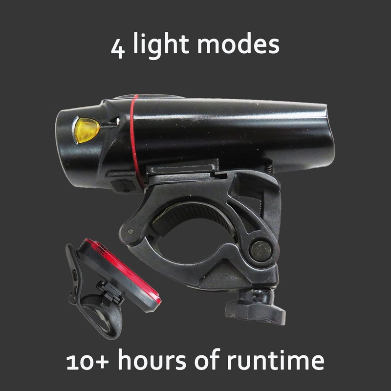 BV Bicycle Light Set Super Bright 4 Light Mod Options