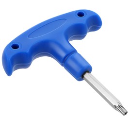 Golf Club Wrenches Tools Golf Torque Wrench Golf Head Adjustment Tool Stainless Steel Golf Club Driver Torque Tool with Plastic Handle, T20, Blue