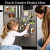 50 Pieces Sublimation Magnet Blanks Set, 5.5x7.5cm Personalized Photo Magnets,