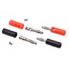 HiLetgo 20pcs 4MM Banana Plug Male Audio Speaker Jack Amplifier