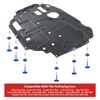 WHALETAIL 10 Sets T30 Engine Splash Shield Screw Kit, Splash