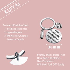 KUIYAI Firefighter Gift Fireman Gift Inspirational Gift for Men graduate Gift Fire Department gift (whenever fireman UK)